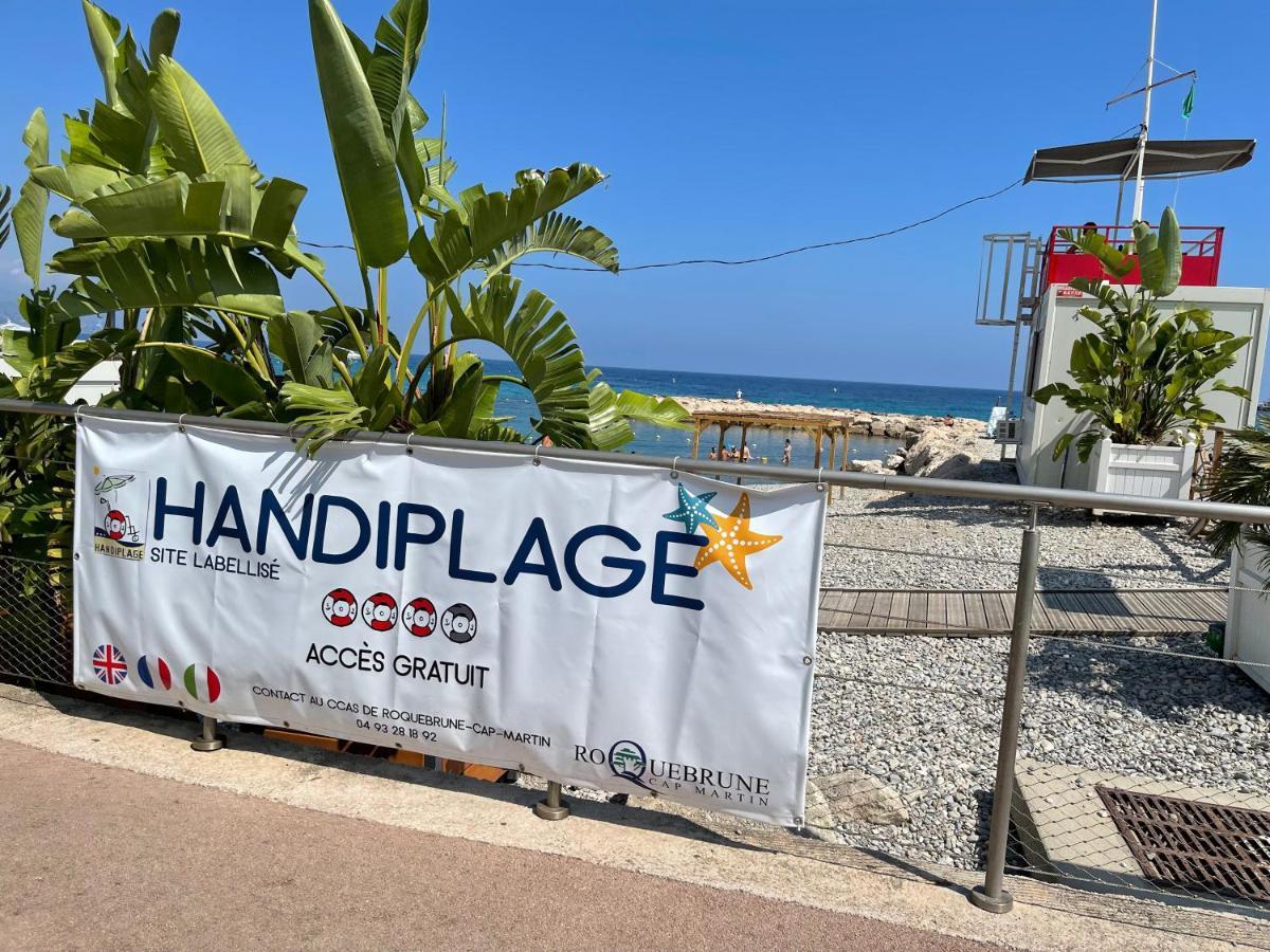 Location Saisonniere Menton 220 M Des Plages Exterior foto