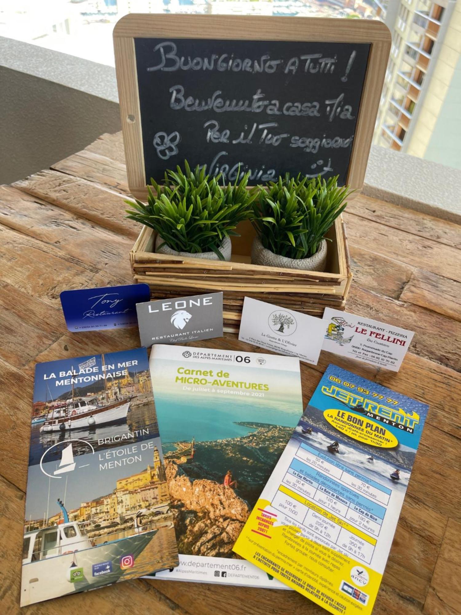 Location Saisonniere Menton 220 M Des Plages Exterior foto
